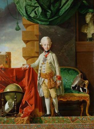 Johann Zoffany Portrait of Francis of Austria oil painting picture